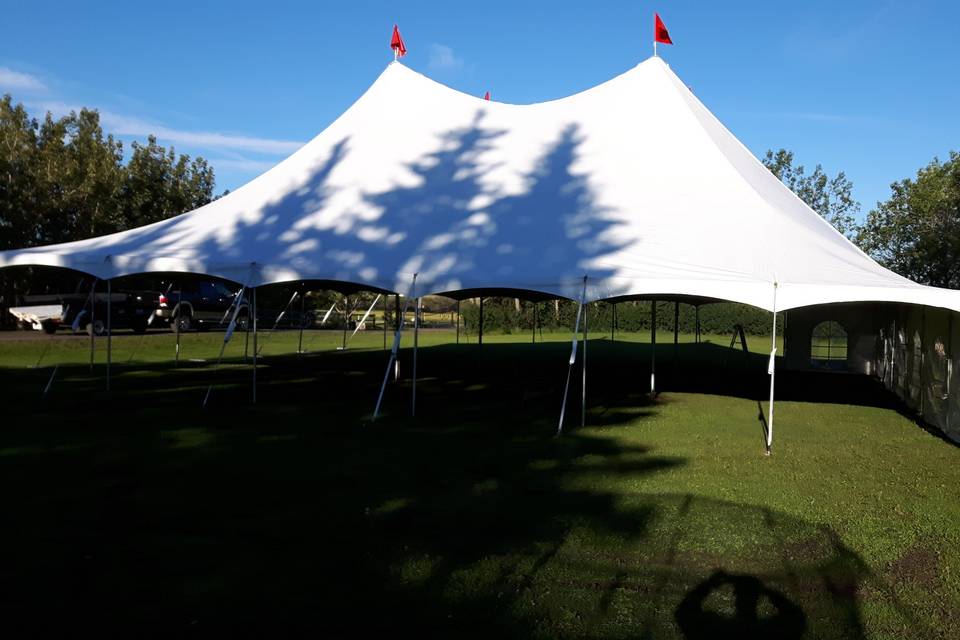 60x80 Pole Tent Without Walls