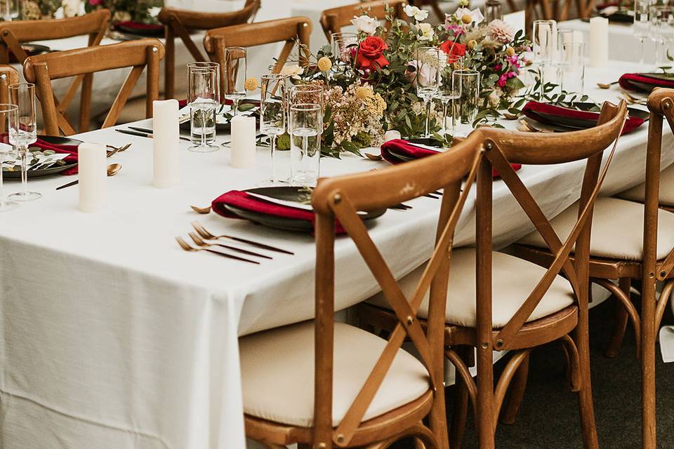 Guest tables