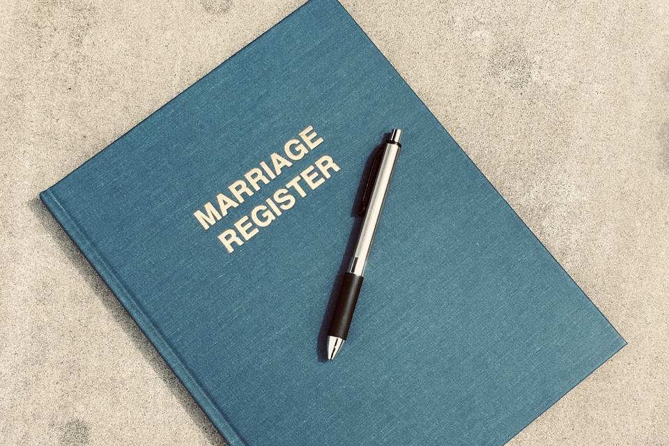 Marriage register