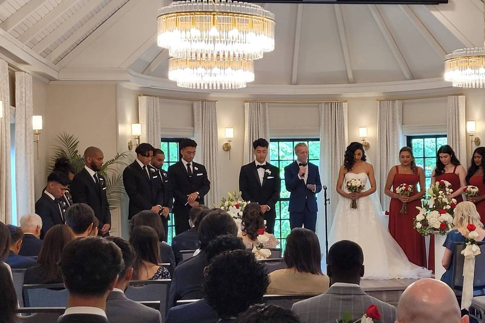 Guild Inn Wedding Ceremony