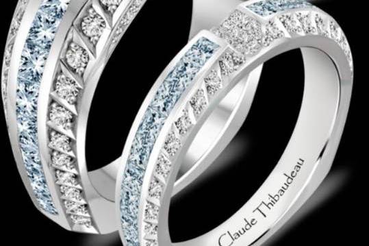 Edmonton, Alberta wedding ring, Claude Tibaudeau