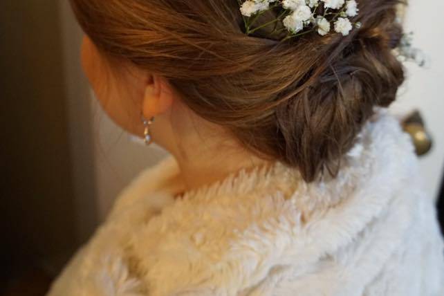 Bridal hair