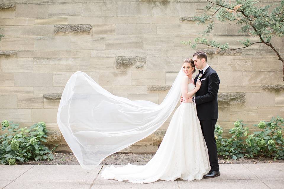 Bride and groom