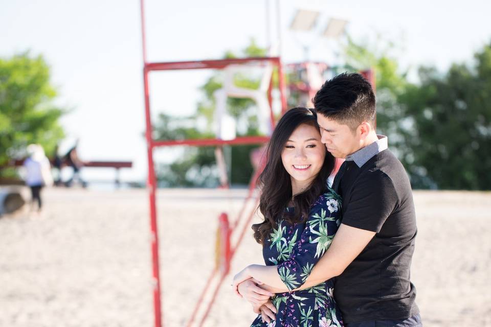 Toronto Island Engagement