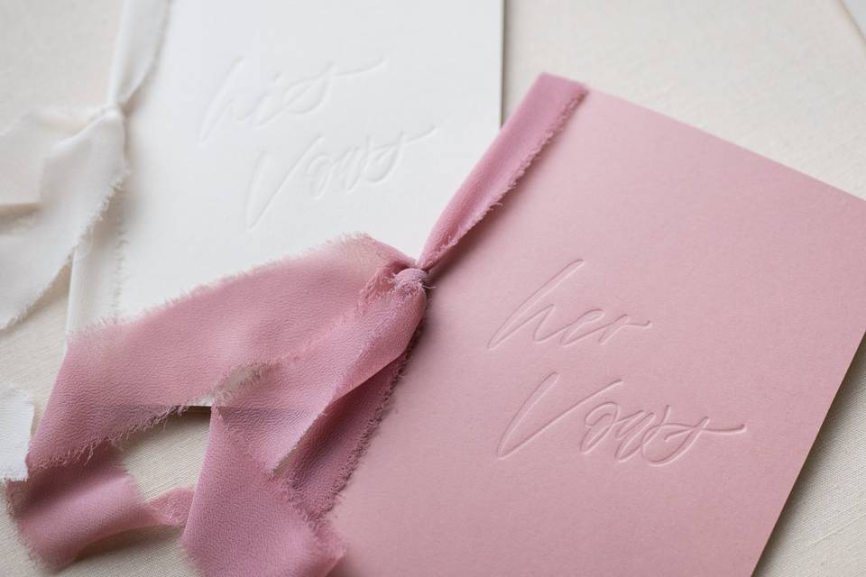 Letterpress Vow Books