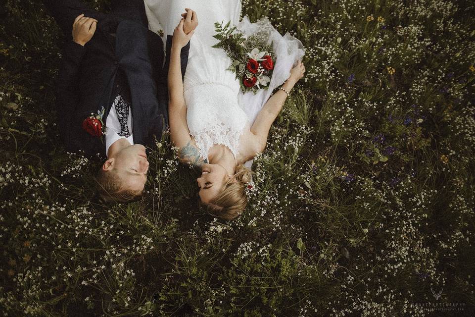 A mountain wedding up on Silve
