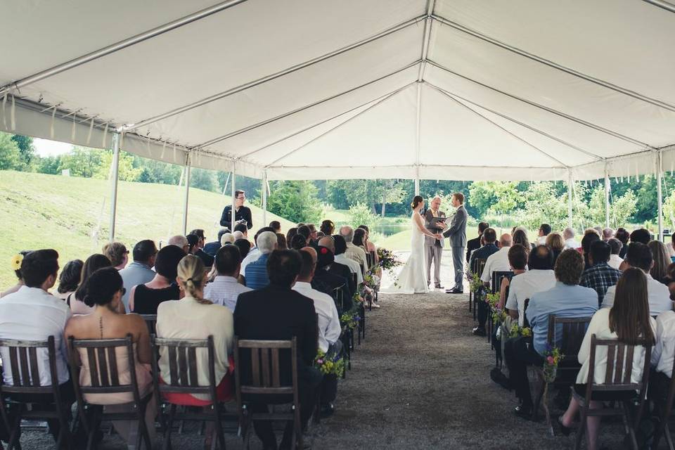 Organic Garden Ceremony