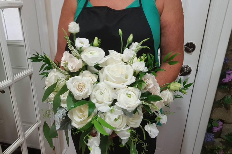 Garden Bridal Bouquet