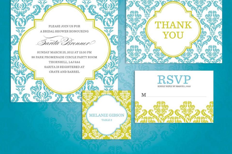 Le Papier Invitations