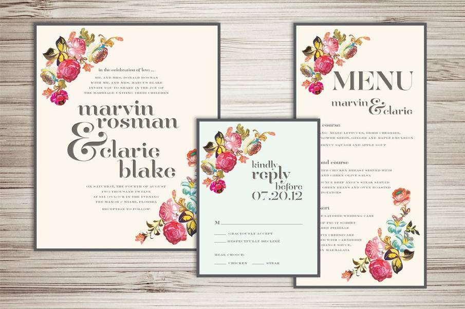 Le Papier Invitations