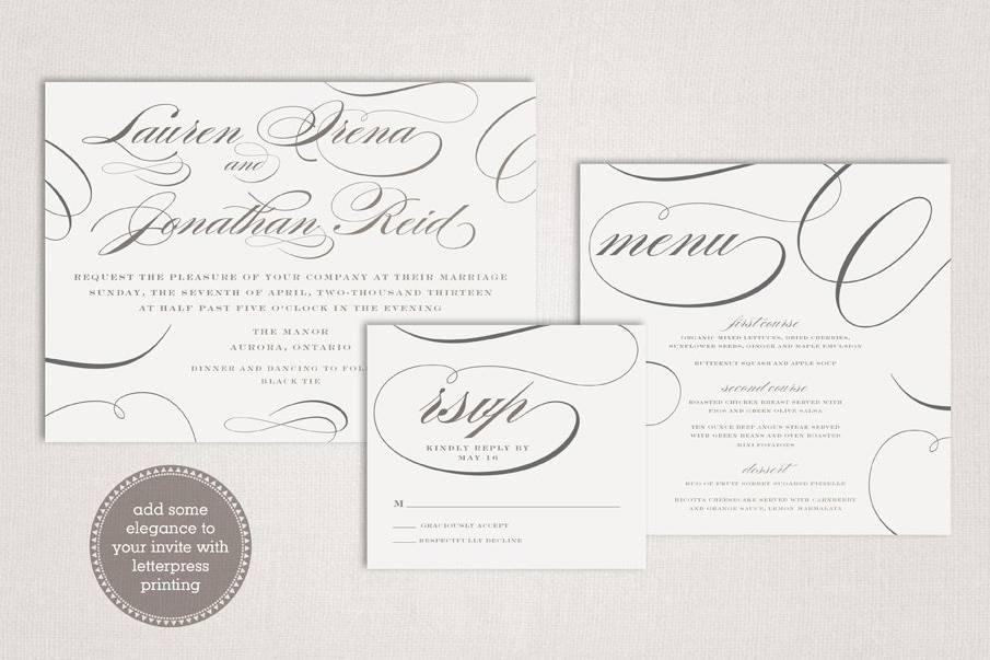 Le Papier Invitations