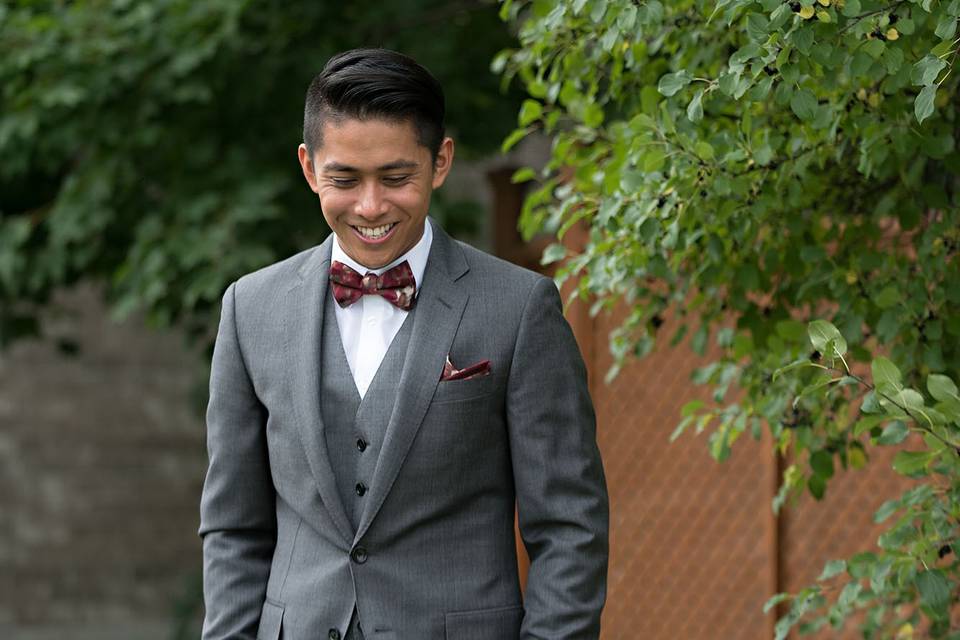 Relaxed Portrait of Groom