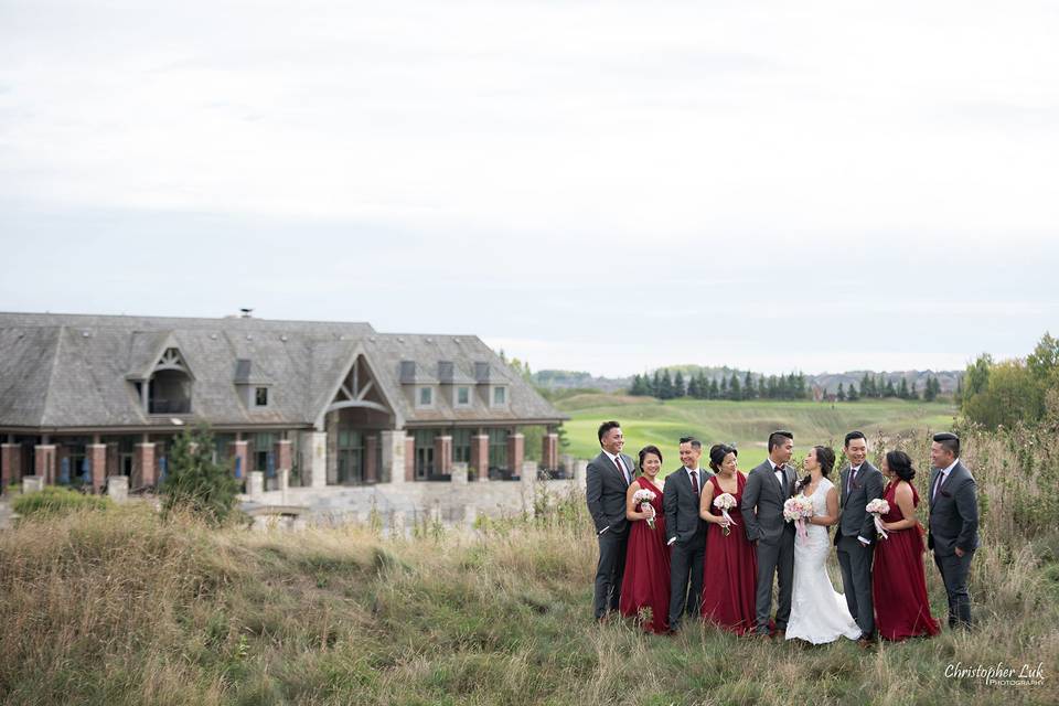 Wedding Bridal Party Golf Club