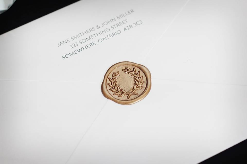 Laurel Wax Seal