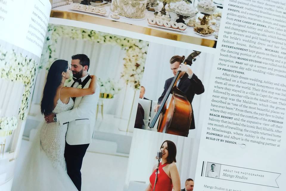 Featured in W/S 2018 Wedluxe