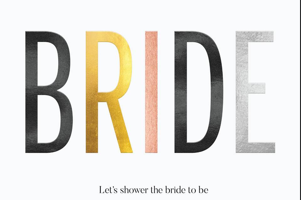 Modern Bridal Shower