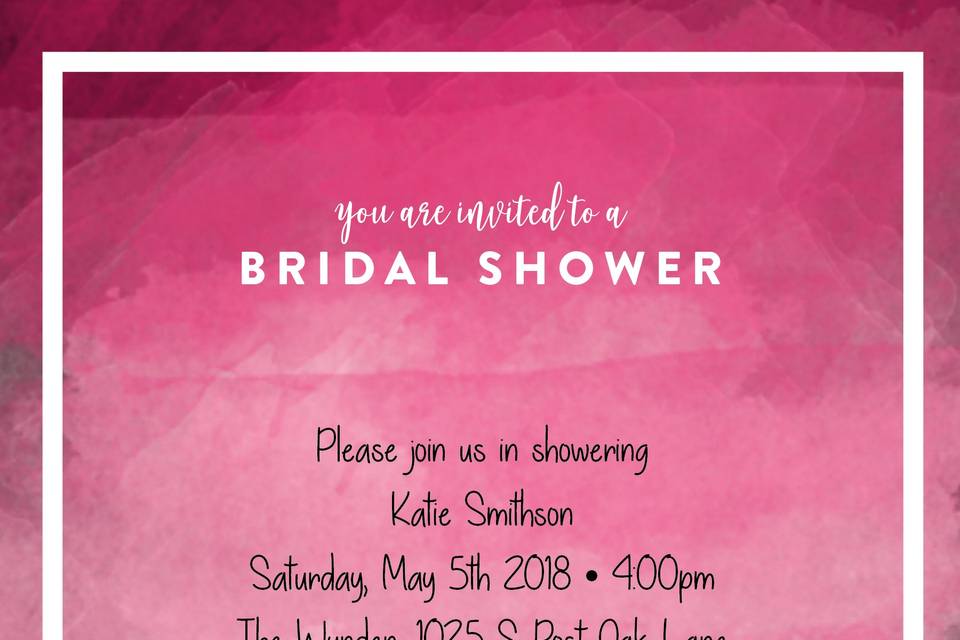 Love Engagement Invitation