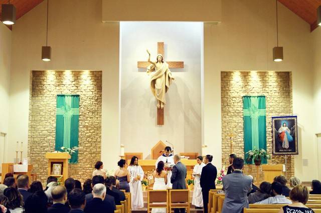 Brampton, Ontario church wedding