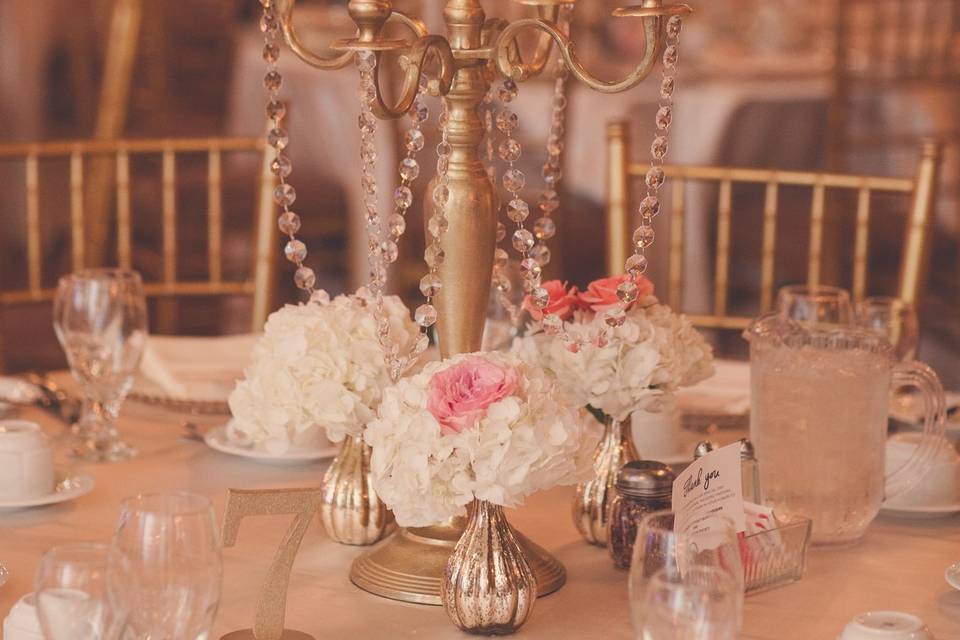 Gold Candelabra