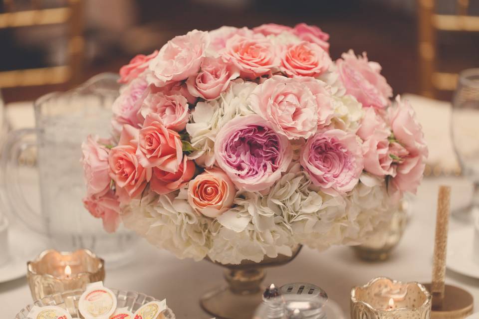 Large Blush Arrangment