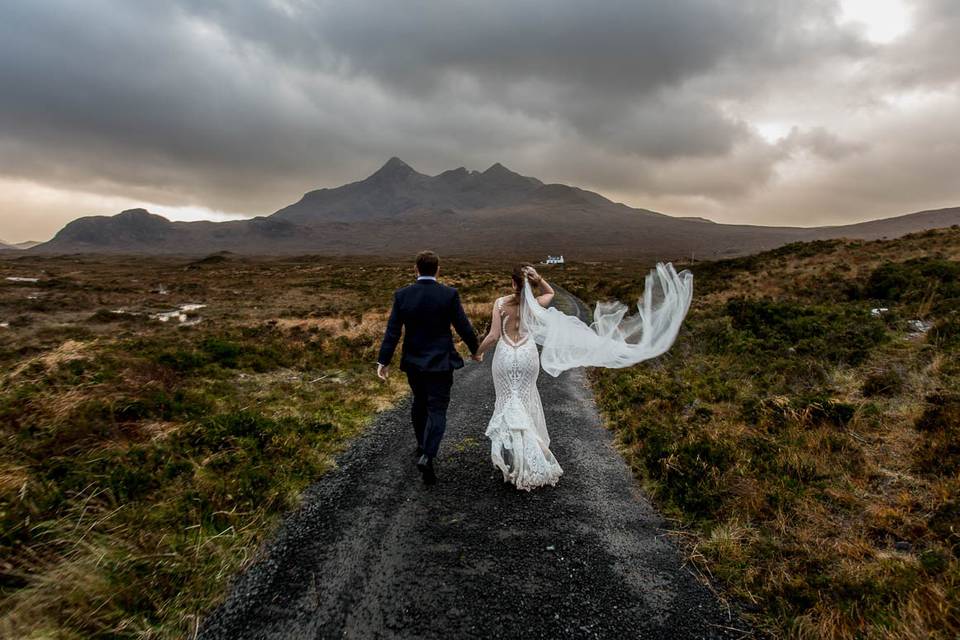 Destination wedding photograph