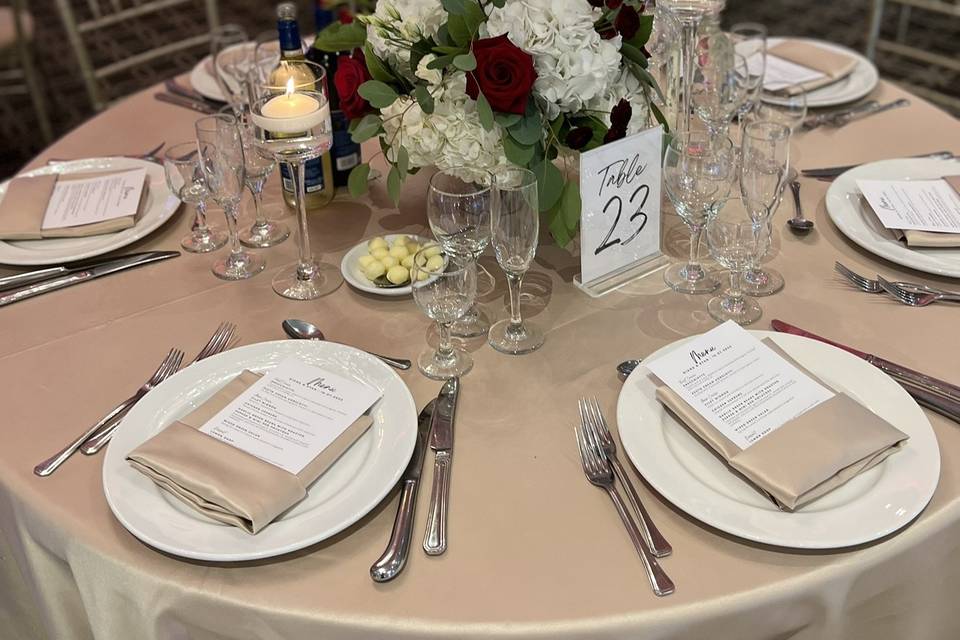 Low Table Centerpieces
