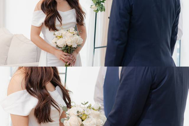 Intimate wedding