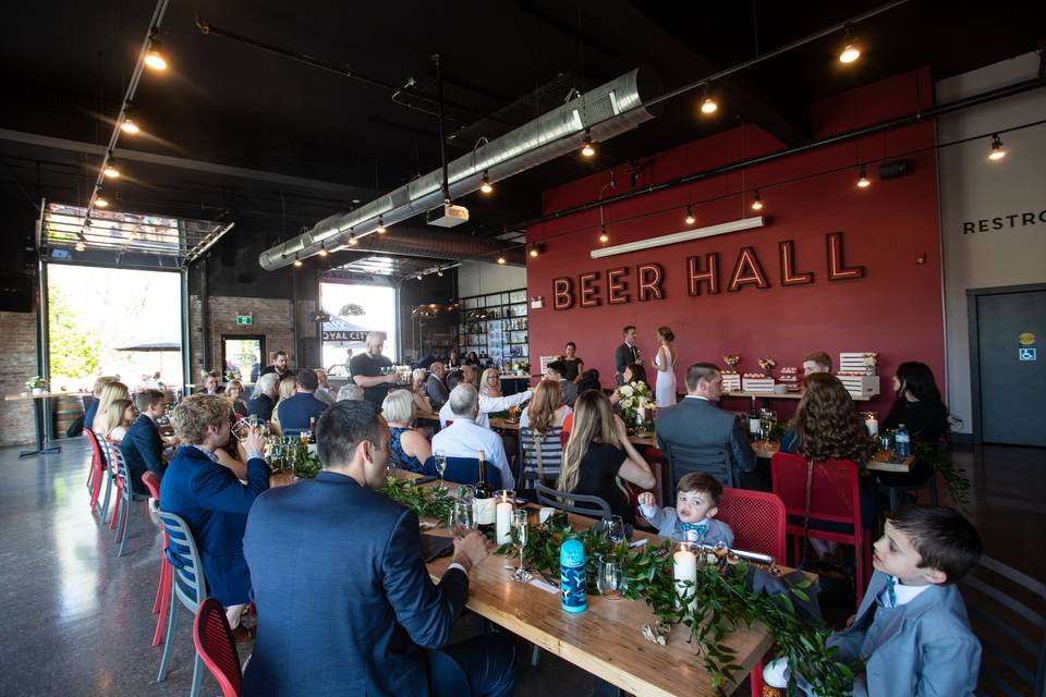 Wedding in the Beer Hall