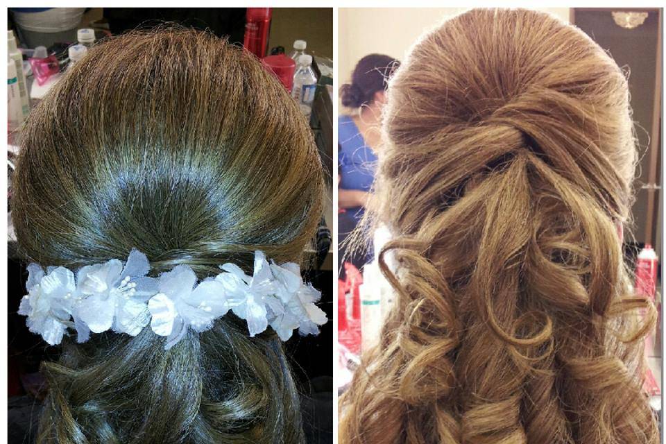 Bridal hair