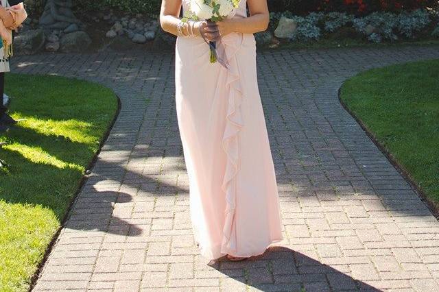 Beautiful bridesmaid