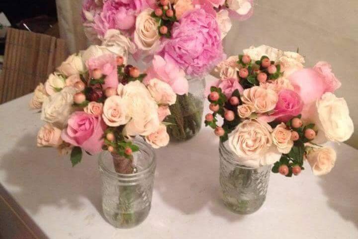 Pink arrangement