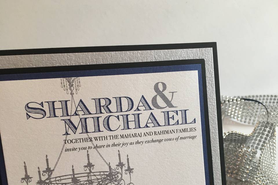 Chandelier Invitation