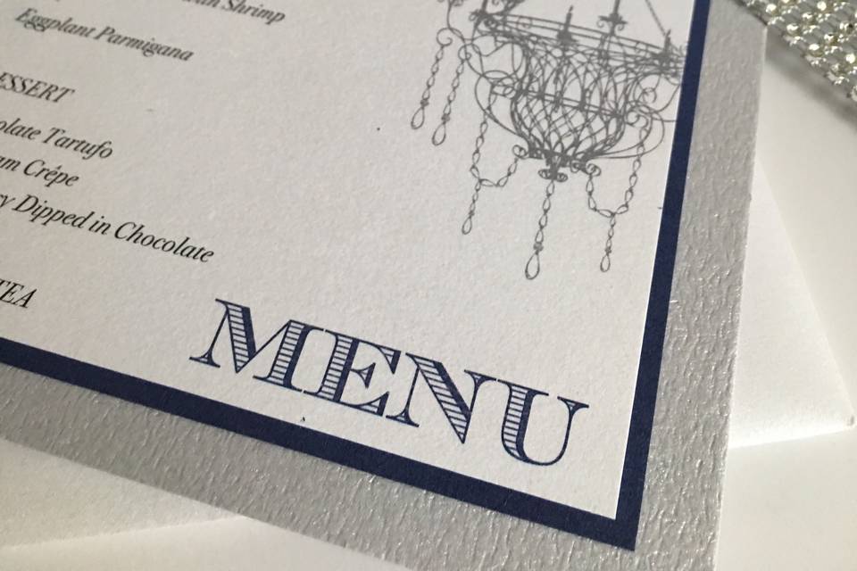 Menu-Chandelier