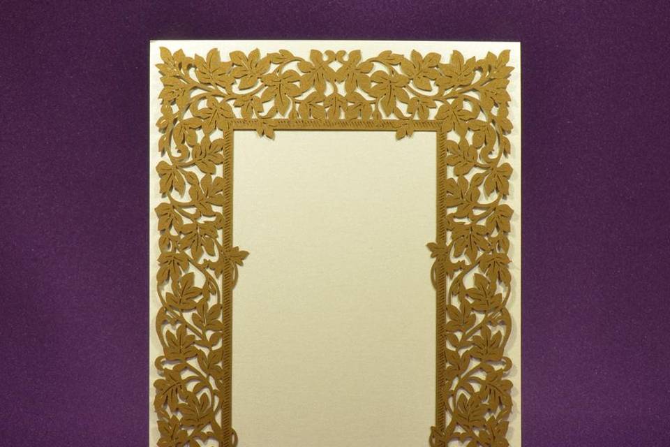 Clara Laser-Cut Card