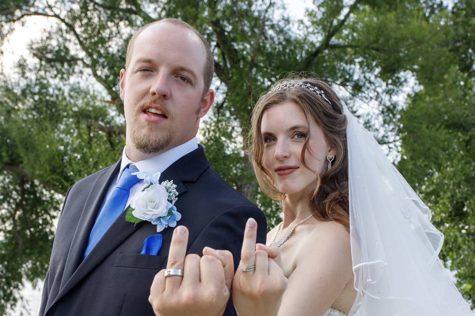 Show off the rings