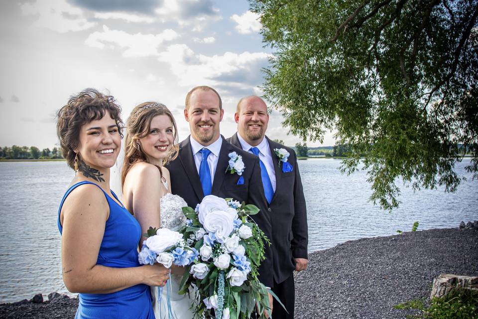 The wedding party