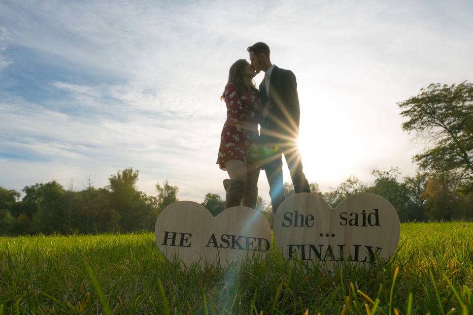 Engagement session