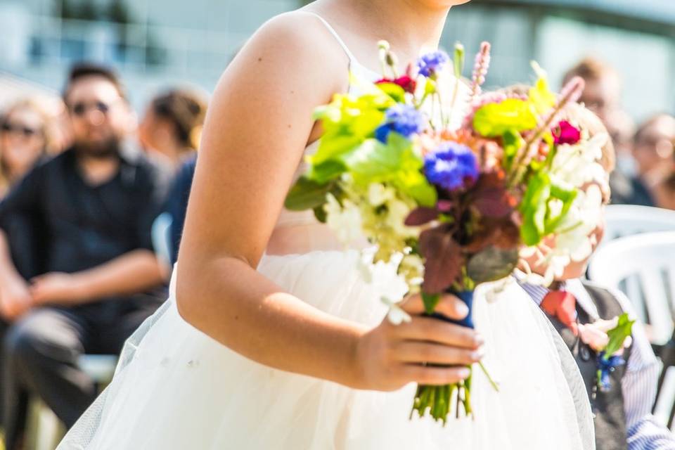 The flowergirl