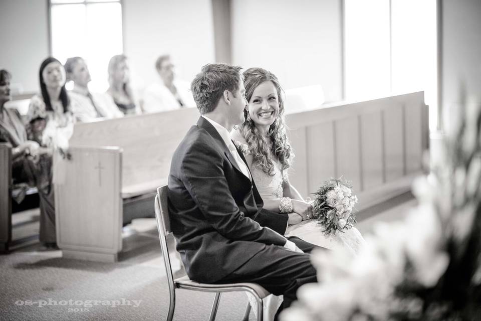 Ceremony at Catholic Church