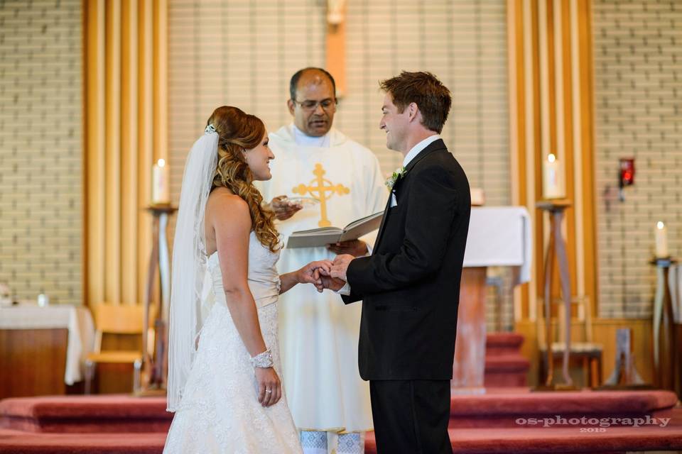 Ceremony in Catholic Church