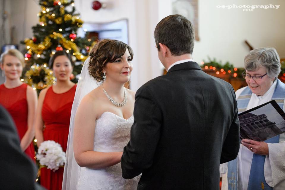 Ceremony in church