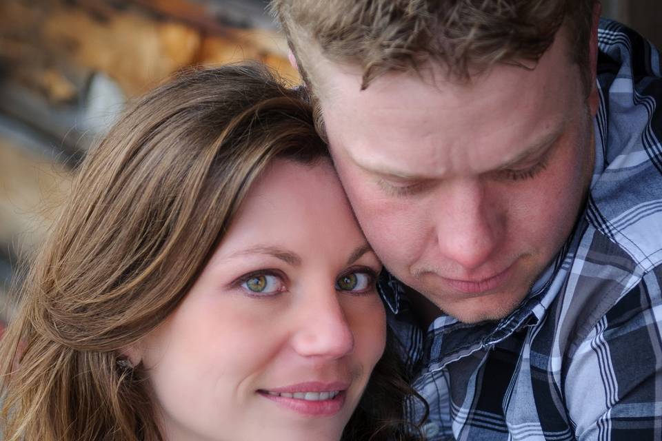 Old Train Station Engagement