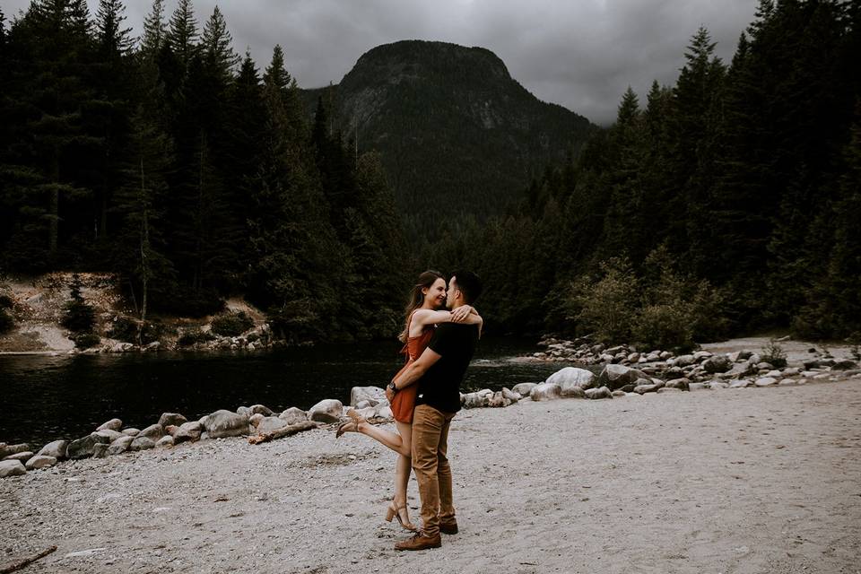 Golden Ears Park Engagement