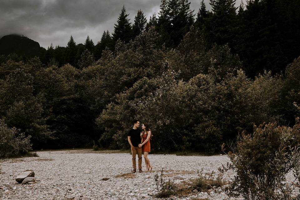 Golden Ears Park Engagement