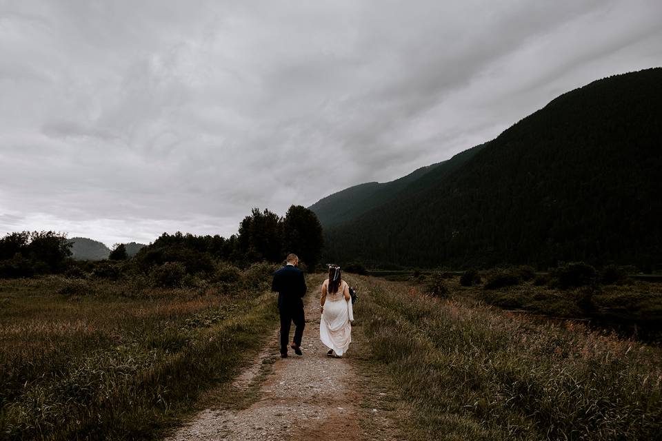 Pitt Lake Elopement