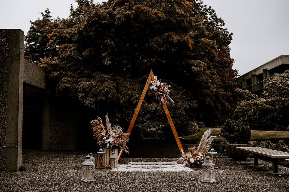 Vancouver Wedding Arch