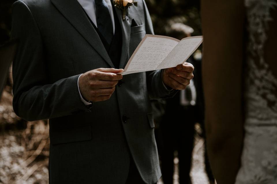 Forest Elopement Vancouver