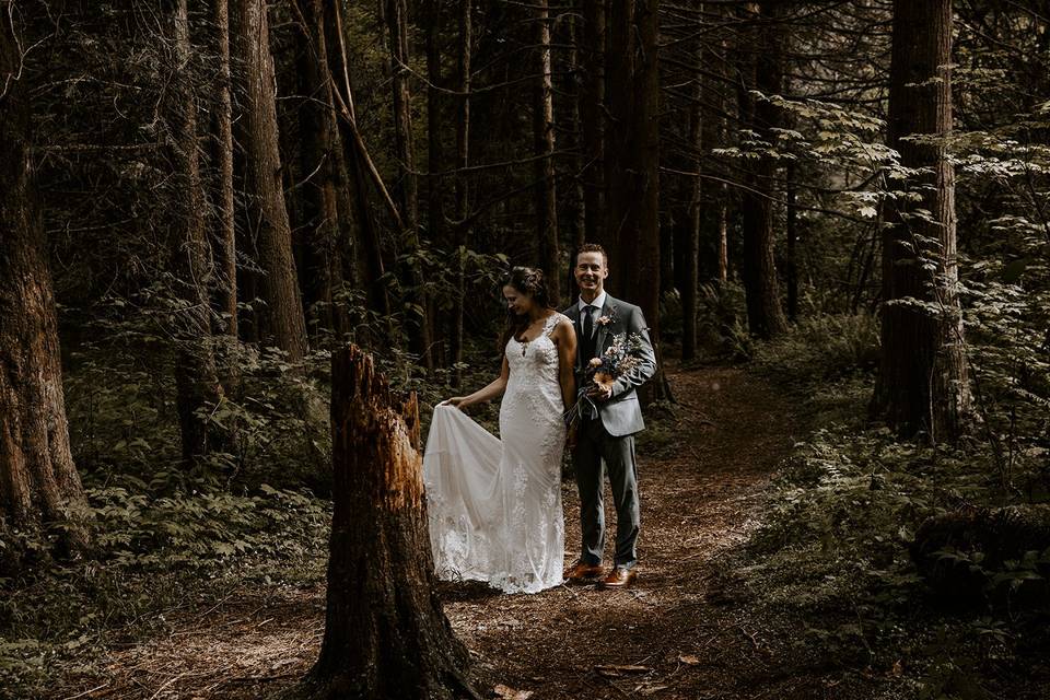 Forest Elopement Vancouver