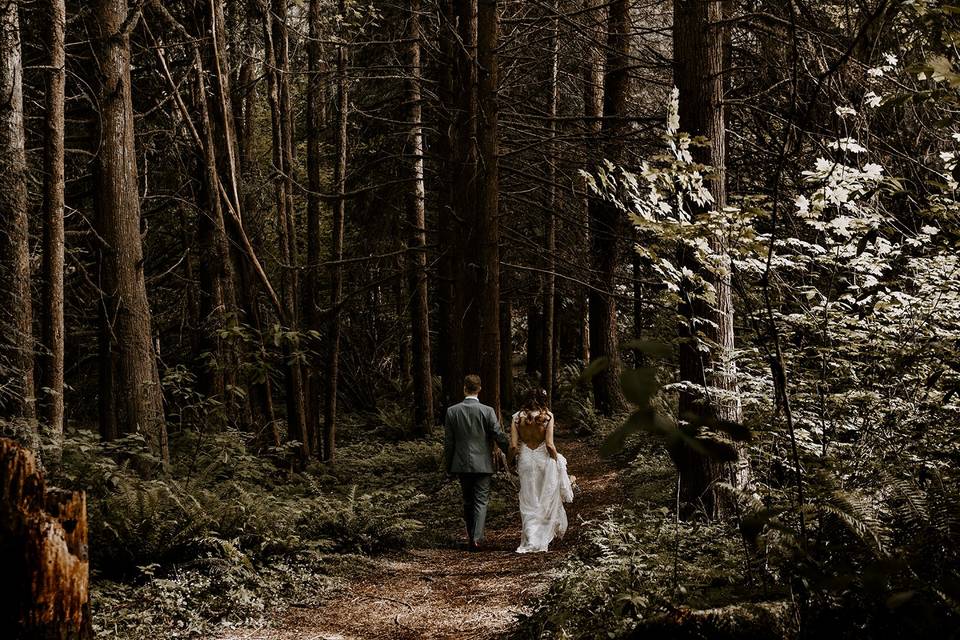 Forest Elopement Vancouver