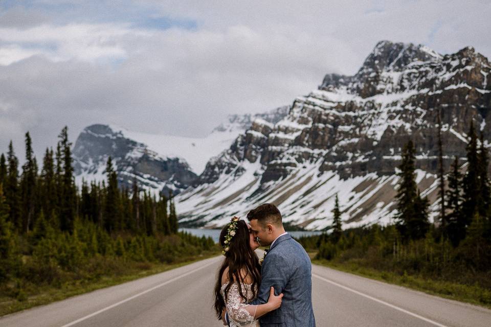 Elopement in Banff, AB